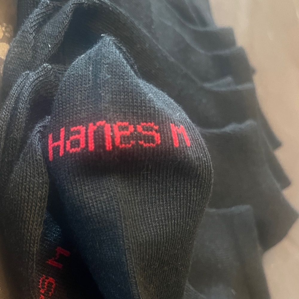 Hanes Kids' Socks in Black, Gray, ankle/crew size Medium bundle! - Picture 2 of 7